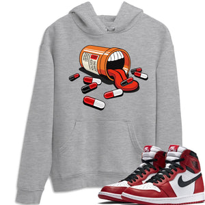 Sneaker Addiction Match Hoodie | Varsity Red