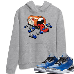 Sneaker Addiction Match Hoodie | Varsity Royal