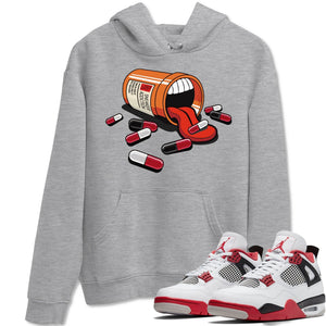 Sneaker Addiction Match Hoodie | Fire Red