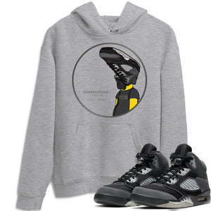 Sneakerhead Match Hoodie | Anthracite