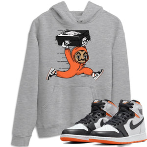 Sneaker Heist Match Hoodie | Electro Orange