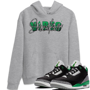 Sneaker Vibes Match Hoodie | Pine Green