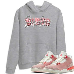 Sneaker Vibes Match Hoodie | Rust Pink