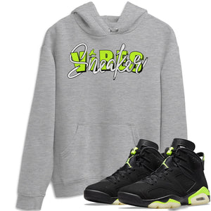 Sneaker Vibes Match Hoodie | Electric Green
