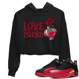Love Poison Match Crop Hoodie | Super Bowl