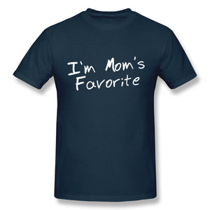 I'm Mom's Favorite Graphic Novelty Sarcastic Funny T Shirt