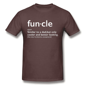 Funcle Gift For Uncle Graphic Novelty Sarcastic Funny T Shirt